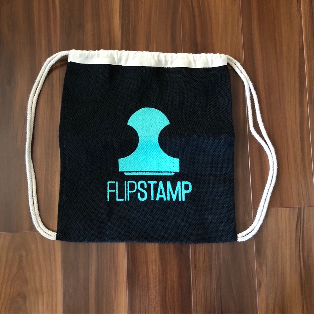 FLIPSTAMP Drawstring Bag